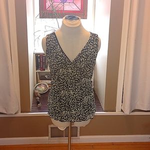 NWT Nine &Co. surplice tank top, size M